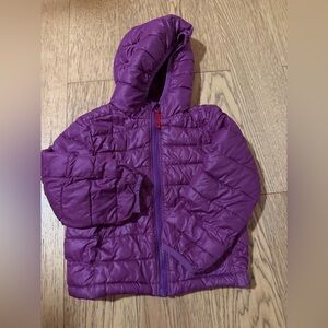 Primary Kids' Vibrant Purple Puffer Jacket